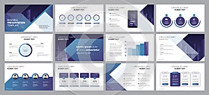 Business presentation template design backgrounds and page layout design for brochure, book, magazine, annual report and company p