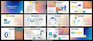 Business presentation templates