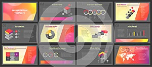 Business presentation templates