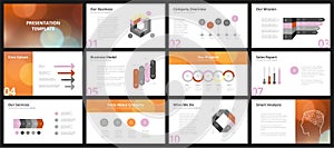 Business presentation templates