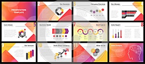 Business presentation templates