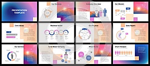 Business presentation templates