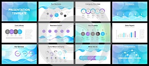 Business presentation templates