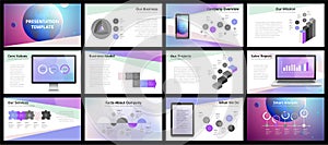 Business presentation templates