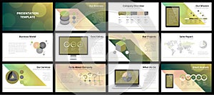 Business presentation templates