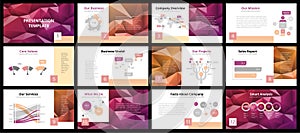 Business presentation templates