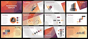 Business presentation templates