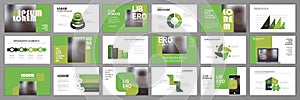 Business presentation templates design