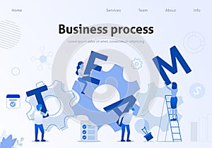 Business Process Effective Team Interaction Banner