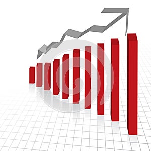 Business profit growth graph c