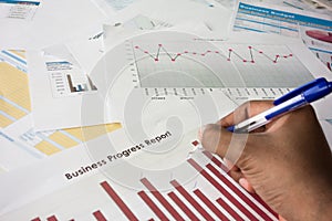 Business progress report