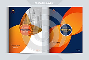 Business Proposal Catalog Cover Design Template Concepts