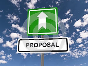 Business proposal sign