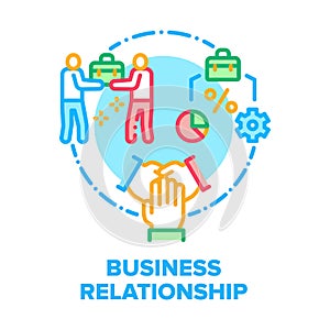 Business Relationship Team Vector Concept Color