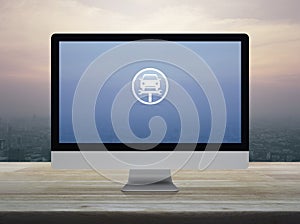 Business repair car service online concept