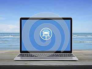 Business repair car service online concept