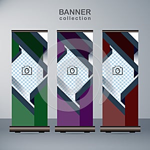 business roll up banner for all company