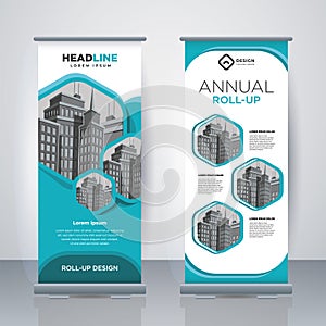 Business Roll Up. Standee Design. Banner Template. Presentation and Brochure.
