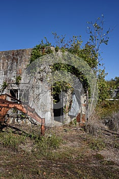 Business in Ruins in Ghost Town