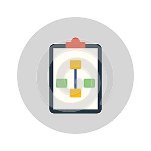 Business scheme Color Vector Icon which can easily modify or edit