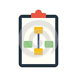 Business scheme Color Vector Icon which can easily modify or edit