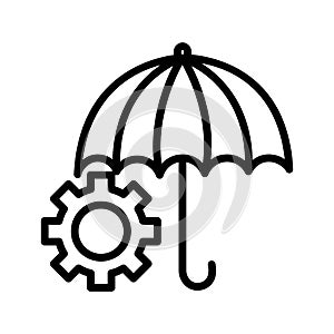 Business security Isolated Vector icon which can easily modify or edit