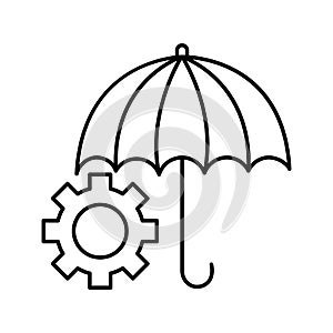 Business security Isolated Vector icon which can easily modify or edit