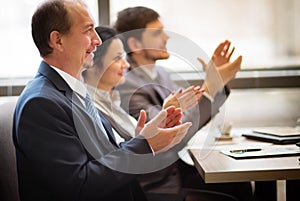 Business seminar concept