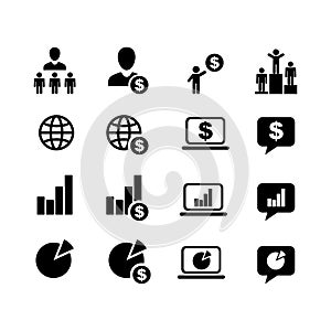 Business Set 16 icons