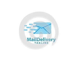 Mail delivery logo