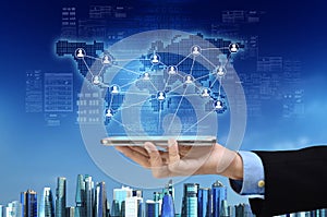 Business and social network