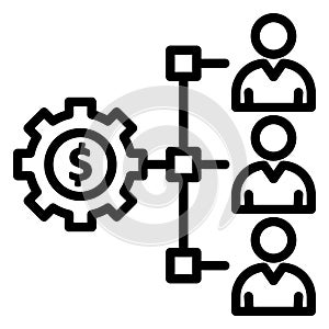 Business stakeholder  Isolated Vector Icon which can easily modify or edit