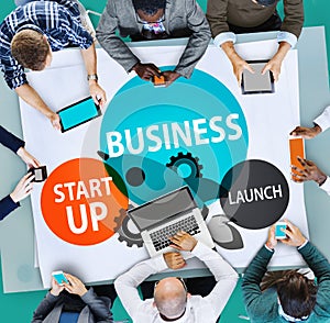 Business Start up Launch Opportunity Corporate Concept