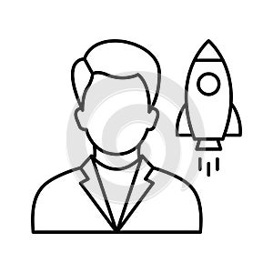 Business start up Vector Icon which can easily modify or edit