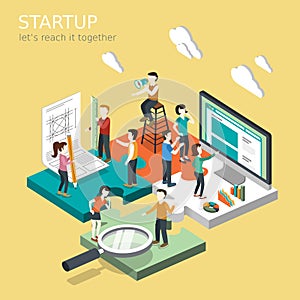 Business startup concept