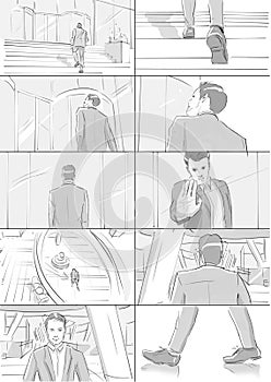 Business storyboards photo