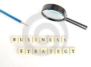 Business strategy concept