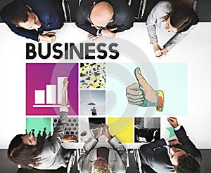 Business Strategy Growth Corporation Concept