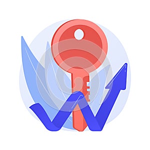 Business strategy planning vector concept metaphor.