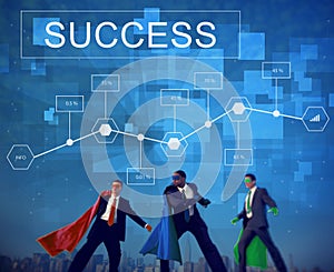 Business Success Achievement Analytics Goal Concept