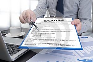 Business Support COMMERCIAL LOAN , document and agreement signi