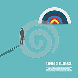 Business target market concept