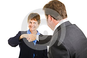 Business Team - Fist Bump