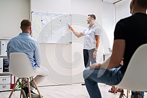 Business Team Meeting Or Presentation