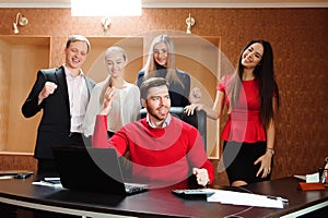 Business Team Professional Occupation Workplace Business Concept