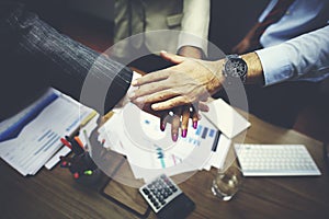 Business Team Teamwork Partnership Together Concept