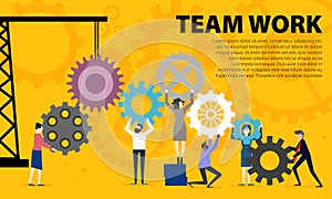 Business Teamwork Concept Vector