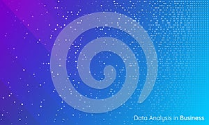 Business and technology background. Big data sorting. Chaos to order. Predictive analytics. Smart system. Artificial