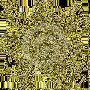 Abstract business/technology golden background with grid and squares photo