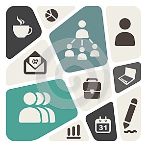 Business theme background